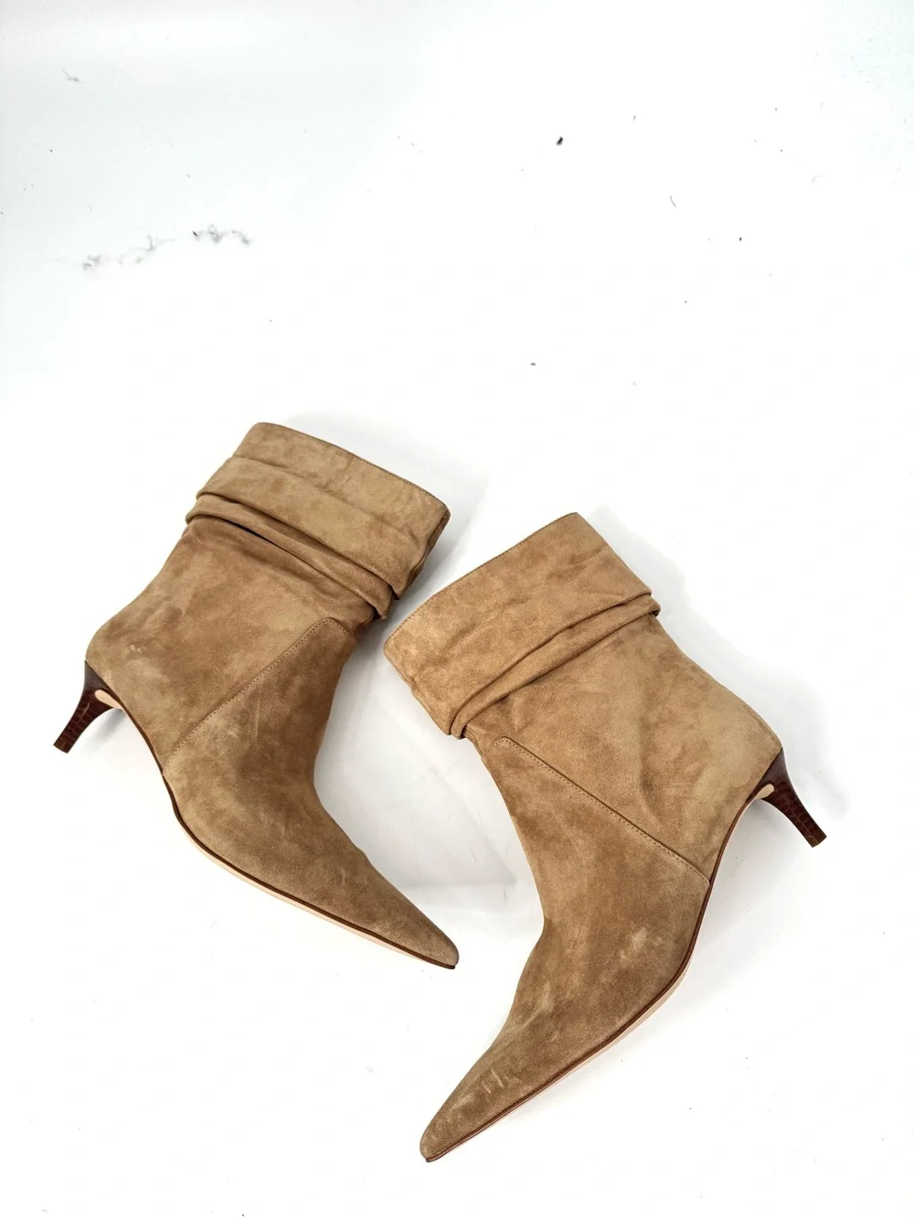 Michael Kors slouchy suede